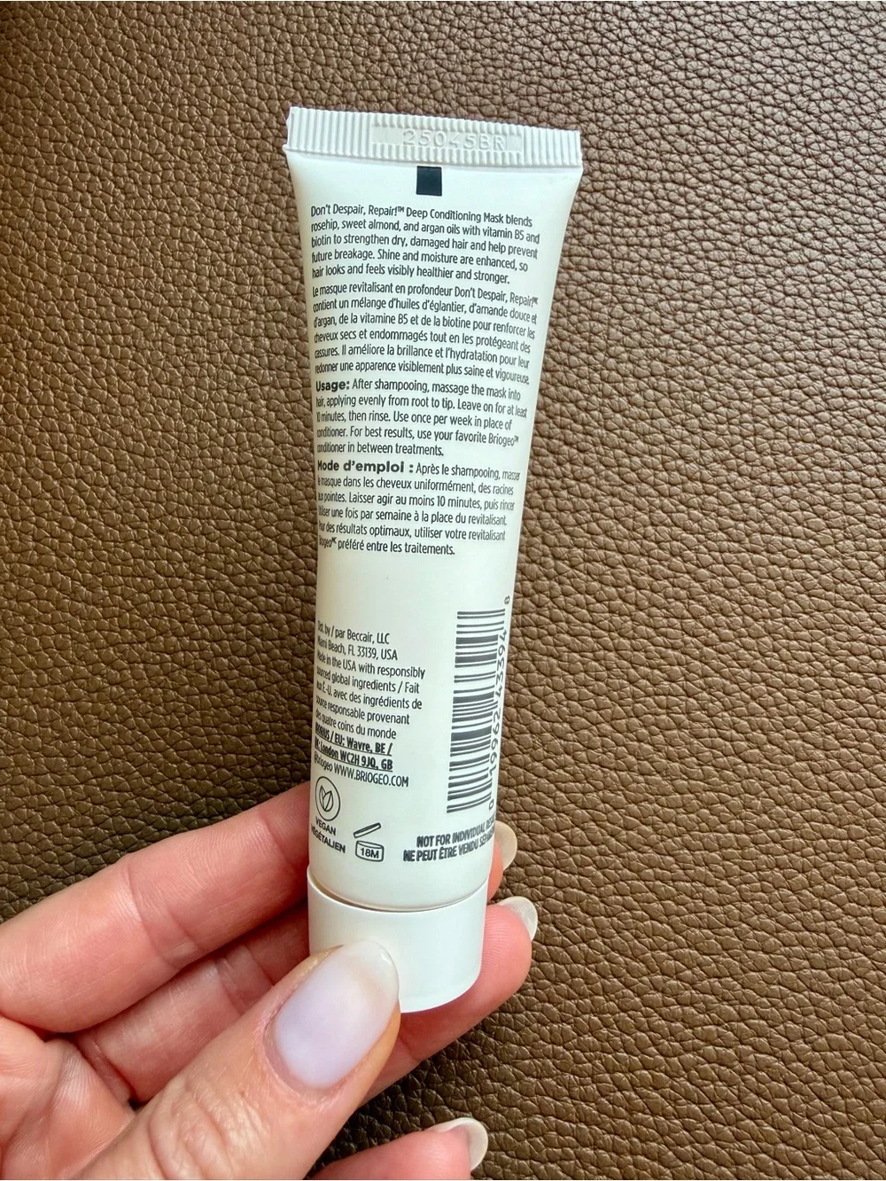 Briogeo Don’t Despair Repair Hair Mask
